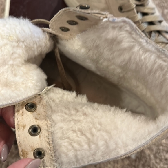**24 HOUR FLASH SALE!!!**Coach Sand Suede Sneakers - Picture 4 of 5